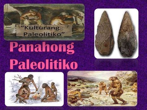 Panahong paleolitiko .